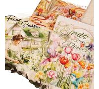 DLZFUDTY Autocollant Scrapbooking,Stickers Livre D'autocollants Imperméables Découpés Auto-adhésifs Adventure De Grande Taille, Parfait for l'art De L'aquarelle
