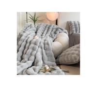 DLZFUDTY Couverture JetéE De Canapé,Plaid Polaire Couverture Longue en Velours for l'hiver, Chaude et Confortable, for lit, de Luxe, for canapé(03,150x200cm(59x78in))