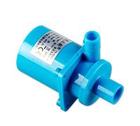 DLZFUDTY Pompe A Eau,Pompe à Eau Pompe à Eau sans Brosse DC DC12V 24V 600L / H 5M Booster Silent Suspensible Pompe Submersible(DC12V)