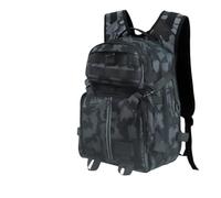 DLZFUDTY Sac De Peche,Sac A Dos De Peche Sac À Dos De Pêche Étanche avec Porte-Canne, Rangement Polyvalent en Tissu Oxford for La Ligne(Camouflaged-A)