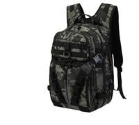 DLZFUDTY Sac De Peche,Sac A Dos De Peche Sac À Dos De Pêche Étanche avec Porte-Canne, Rangement Polyvalent en Tissu Oxford for La Ligne(Camouflaged-B)