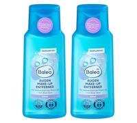 DM-Balea Lot de 2 démaquillants pour les yeux, sans huile, 100 ml, végétalien, sans parfum, avec lotion à l'aloe vera, lotion