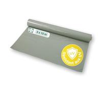 dm-folien gmbh Bâche de Construction 3 x 10 m en Rouleau I Film de Protection Universel Opaque & résistant en polyéthylène I Imperméable I Intérieur & Extérieur I Epaisseur 200 My