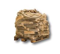 dm-Folien Lot de 10 sacs en bois 138 x 192 cm I Capacité de 1 m³ I Sacs Raschel pour palettes pour bois de chauffage I Sac en filet résistant aux UV avec cordon de serrage en haut et en bas I Big Bag