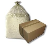 dm-folien Lot de 20 sacs poubelle transparents - 2 500 l - 1 250 x 850 x 2 400 mm - Grands sacs poubelle pour l'élimination du polystyrène et des déchets en film plastique - Sacs poubelle