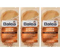 Dm-naturals Balea visage Gommage au sucre avec Marron de sucre et Chia pour peaux normales et sèches 2 x 8ml