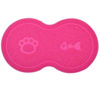 DM Tapis de litière en forme de 8 pour chat 46 x 26 cm