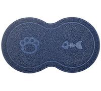 DM Tapis de litière en forme de 8 pour chat 46 x 26 cm