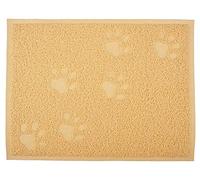 DM Tapis de litière pour chat,40 x 30 cm (crème)