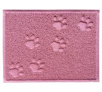 DM Tapis-litière pour chats, set de table pour animal domestique, 40 x 30 cm, 6 couleurs disponibles