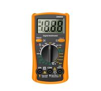DM850 Digital Multimeter Professional 1999 Counts AC/DC Votage Tester Ohm Current Ammeter(Yellow)