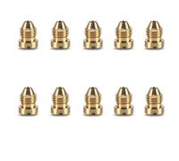 DMBAOD 5/10pcs 0,9 mm-1,5 mm Cannon de Mousse de Lance en Mousse améliorée pour K2 K4 K5 K7 Spray en Mousse réglable à Haute Pression pour Lavage de Voiture Copper 1.0mm 10 pièces