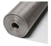 DMBBSAPBSH Grillage Métallique à Mailles Fines, Grillage métallique tissé en Acier Inoxydable - Trou de 2 mm - 10 Mailles - Filet en métal Dur(1.2x2m)