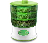 DMBBSAPBSH Machine à Germes de Soja, Machine de Germination Automatique de bourgeons électriques, adaptée à la Germination des graines, Disponible en Quatre Saisons