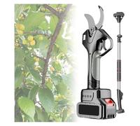DMBBSAPBSH Secateur Electrique sans Fil, Sécateur sans Fil, Lot de 2 Ciseaux électriques Professionnels avec Batterie Rechargeable de Secours 1500 mA, diamètre de Coupe 7,6 cm.