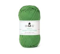 DMC - 100% Baby Cotton - Fil à tricoter - 100% coton | Spécialement conçu pour les bébés et la réalisation de layette | Doux et confortable | Pelote de 50 g - 106 m | 27 coloris disponibles