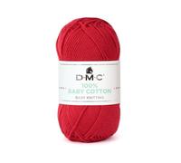DMC - 100% Baby Cotton - Fil à tricoter - 100% coton | Spécialement conçu pour les bébés et la réalisation de layette | Doux et confortable | Pelote de 50 g - 106 m | 27 coloris disponibles