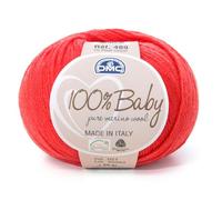 DMC - 100% Baby Wool, fil pour tricot d'une très grande douceur - 100% Laine Mérinos | 50 g, 225 m