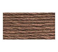 DMC 117-3860 Mouline Stranded Coton Six brins Fil à broder Filetage, cacao, 8 m