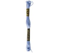DMC 117-794 Six Strand Broderie Coton de polyester, lumière bleu bleuet, 8 m