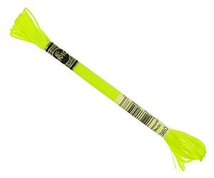 DMC 16093 DMC Effets de la lumi-re fil - broder 8,7 Yards-Neon Yellow