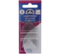 DMC – Aiguilles à broder – Bout pointu – Pack de 16