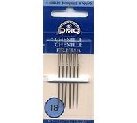 DMC 1768-18 Chenille Main Aiguilles, 6-Pack, Taille 18
