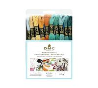 DMC 27 fils à broder dorés et fil à broder 8 m