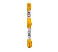 DMC 5-Strand Embroidery Soft Matte Cotton Thread 10.9yd-Medium Yellow