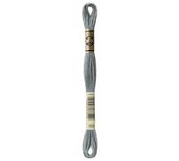 DMC 6-Strand Embroidery Cotton 8.7yd-light Pewter-lighter que 317