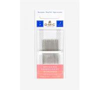 DMC - Aiguilles à Broder | Pack de 16 Aiguilles - Bout Pointu | Broderie Traditionnelle