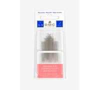 DMC - Aiguilles à broder | Pack de 16 aiguilles - Bout pointu | Broderie traditionnelle