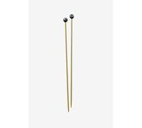 DMC Aiguilles à Tricoter Bambou N°6, Bois, Bois et Marine, 2 x 2 x 41 cm