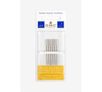 Lot de 6 aiguilles point de croix 'DMC' Bout rond Taille 22