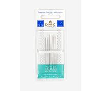 DMC Garn – Aiguilles pour perles, pack de 6, grosseur 10/12, bout pointu