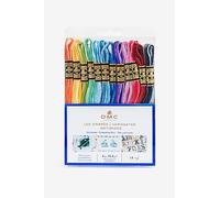 DMC - Assortiment de Fils Mouliné Spécial 117MC - Coloris Ombrés, 100% Coton - 12 échevettes de 4 mètres | Fil à Broder, idéal Point de Croix, Bracelet brésilien, Loisirs créatifs