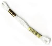 Dmc B5200 Mouline Spécial 25 - Échevette Coton À Broder Blanc