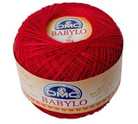 DMC Garn – Fil à crocheter Babylo 147d/20 – Idéal pour déco et vêtements de qualité – 50 g(1 pelote)