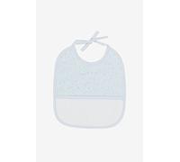 DMC - Bavoir à Broder Bleu 0-3 Mois - Broderie Point de Croix | À Personnaliser : Prénom, Motifs - Idée Cadeau Original, Unique et Personnel