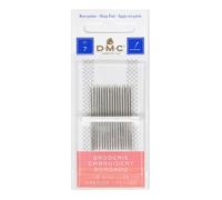 DMC - Boîte 16 aiguilles de broderie | assortiment de tailles pour point de croix et broderie