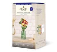 DMC - Kit crochet Amigurumi Bouquet de fleurs sauvages pour créer des fleurs délicates et décoratives à la main