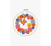 DMC Bright Kit Couronne Florale, Coton, Coloris Assortis