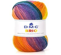 DMC - Brio - Fil à tricoter | Idéal pour la réalisation d'habits | 100 g - 345 m | 18 coloris