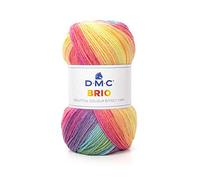 DMC - Brio - Fil à tricoter | Idéal pour la réalisation d'habits | 100 g - 345 m | 18 coloris