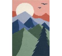 DMC Canevas Penelope Imprimé Tapisserie Montagne 20x30