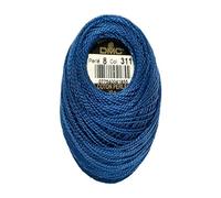 DMC – Fil à broder Coton Perlé 100% coton non divisible 1 pel 10 g