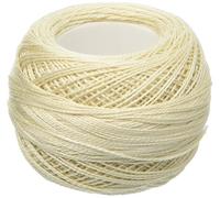 DMC - Coton perlé N°12 écru - Fil à broder 100% coton non divisible