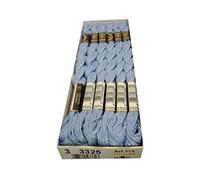 DMC 115 3-3325 Perle Fil de coton, light bébé Bleu