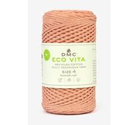 DMC - Coton recyclé Eco Vita 4 | Fil de coton recyclé - Étiquettes à planter | 250 g - 200 m