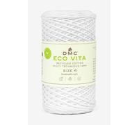 DMC - Coton recyclé Eco Vita 4 | Fil de coton recyclé - Étiquettes à planter | 250 g - 200 m